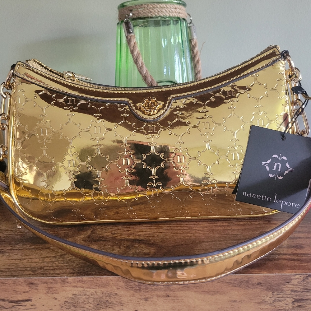 Nanette Lepore Gold Year Of The Snake Women's Bag - Picture 8 of 8